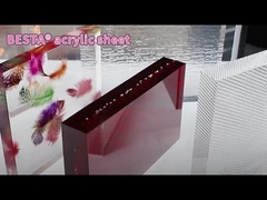 2.8mm-15mm fogli acrilici colorati negozio ottico cartellone pubblicitario illuminato