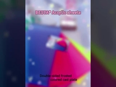 Fogli acrilici estratti trasparenti resistenti Fogli acrilici estratti 1,0 mm-12 mm