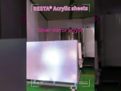 Fogli di acrilico specchiato multicolore per taglio laser resistente all'abrasione