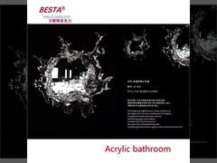 Splendide sculture in acrilico per la messa in scena a casa